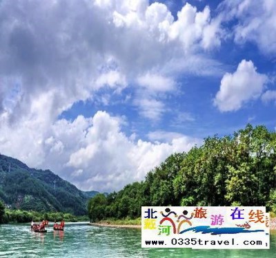 东戴河永安峡谷漂流